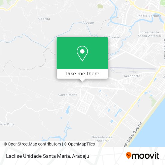 Laclise Unidade Santa Maria map