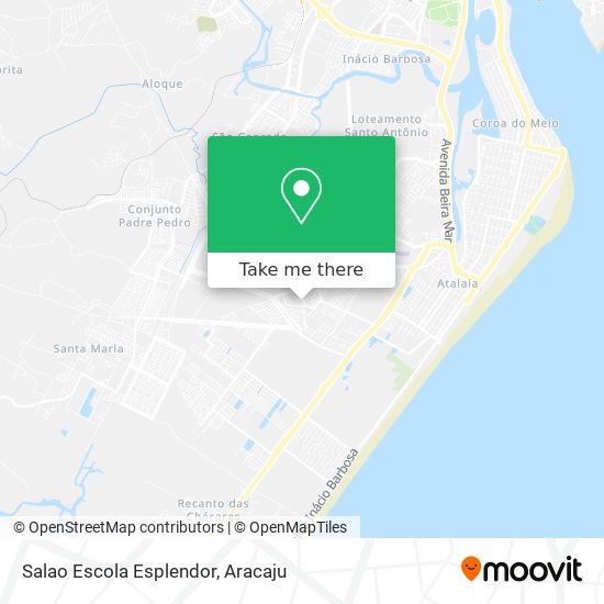 Salao Escola Esplendor map
