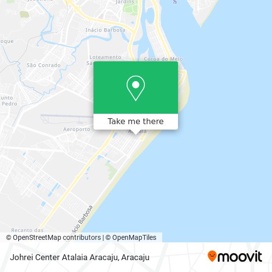 Johrei Center Atalaia Aracaju map