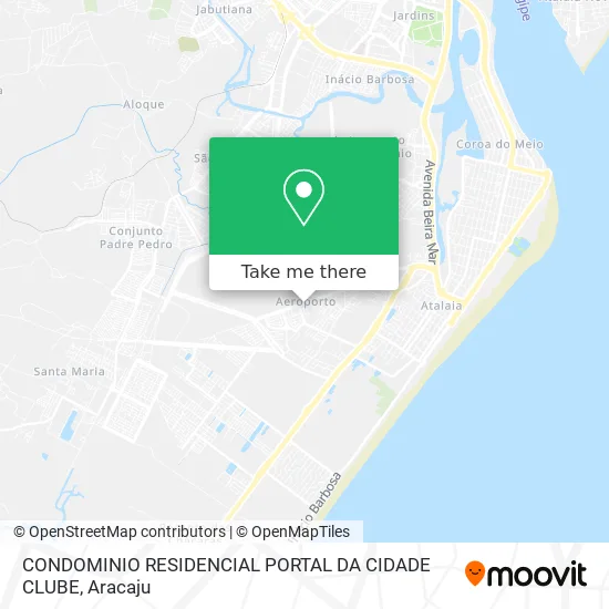 CONDOMINIO RESIDENCIAL PORTAL DA CIDADE CLUBE map