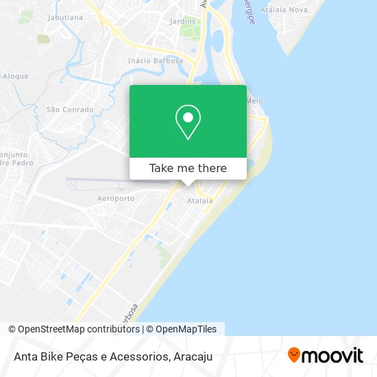 Anta Bike Peças e Acessorios map