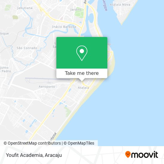 Mapa Youfit Academia