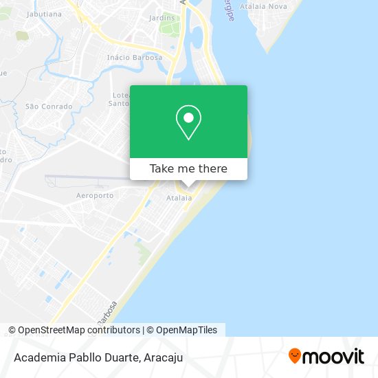 Academia Pabllo Duarte map