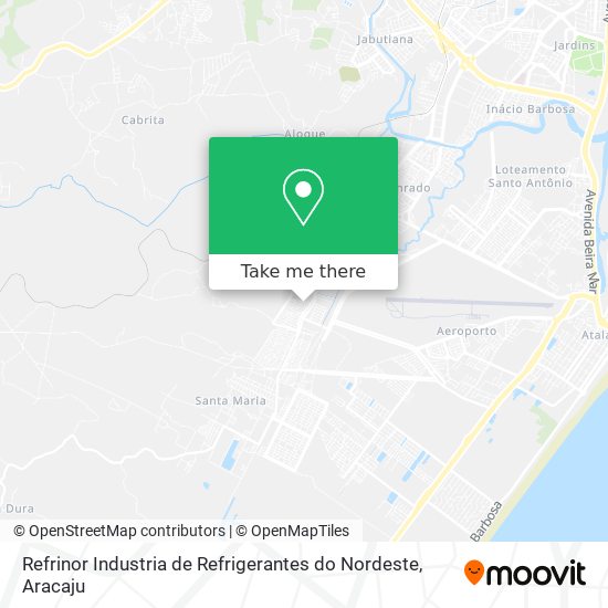 Refrinor Industria de Refrigerantes do Nordeste map