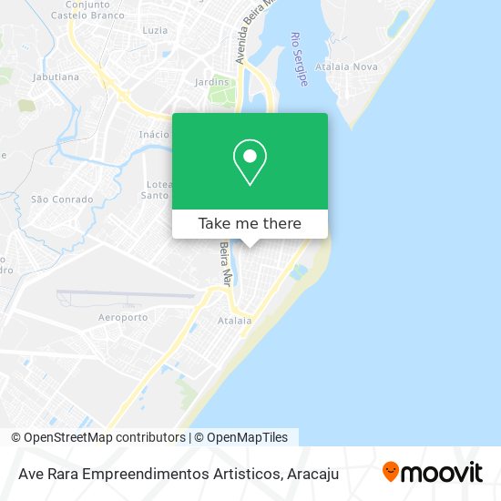 Ave Rara Empreendimentos Artisticos map