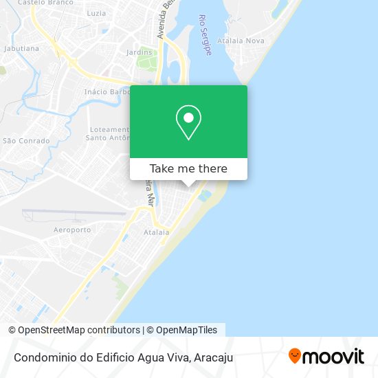 Condominio do Edificio Agua Viva map