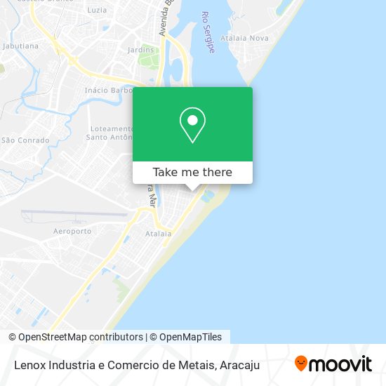 Lenox Industria e Comercio de Metais map