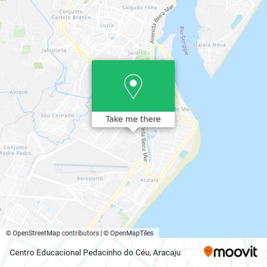 Centro Educacional Pedacinho do Céu map