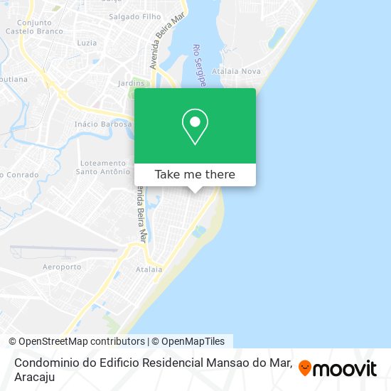 Condominio do Edificio Residencial Mansao do Mar map