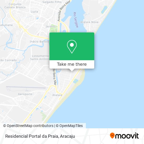 Residencial Portal da Praia map