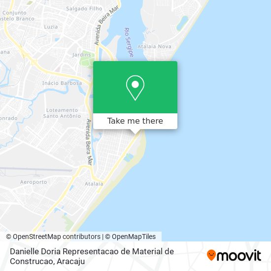 Danielle Doria Representacao de Material de Construcao map