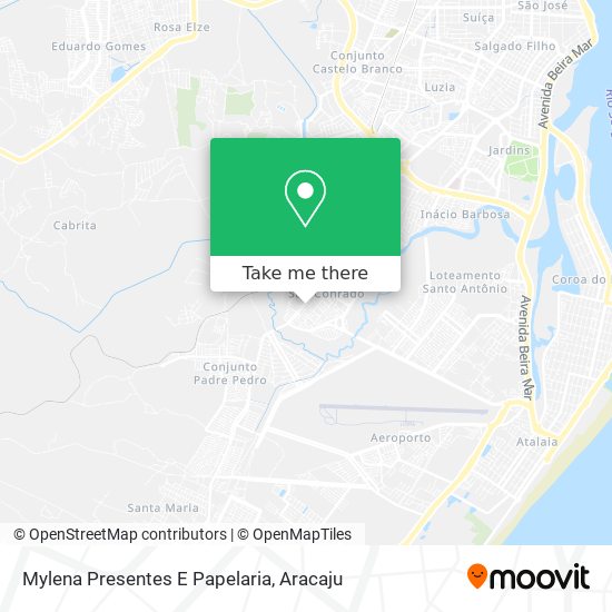 Mapa Mylena Presentes E Papelaria