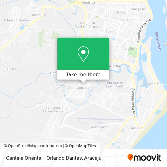 Cantina Oriental - Orlando Dantas map