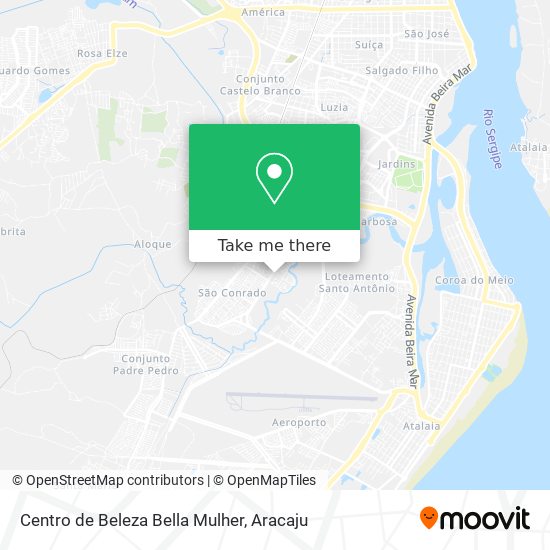 Centro de Beleza Bella Mulher map