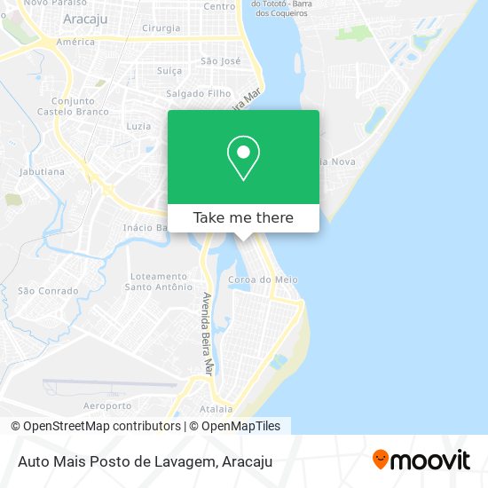 Auto Mais Posto de Lavagem map