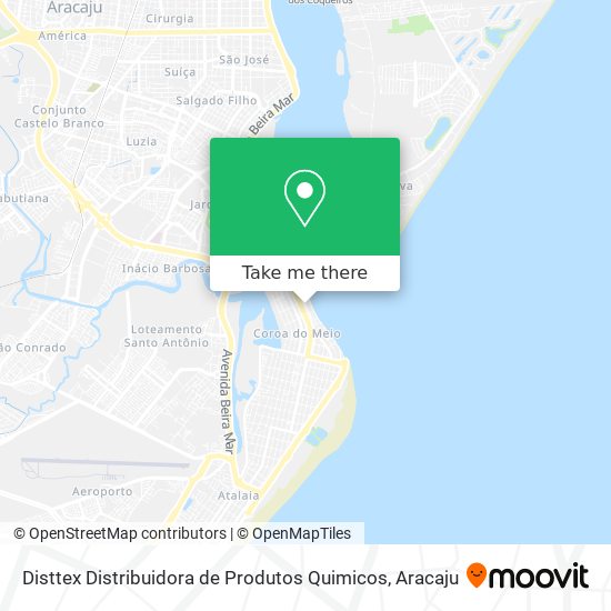 Disttex Distribuidora de Produtos Quimicos map