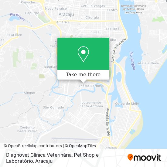 Diagnovet Clínica Veterinária, Pet Shop e Laboratório map