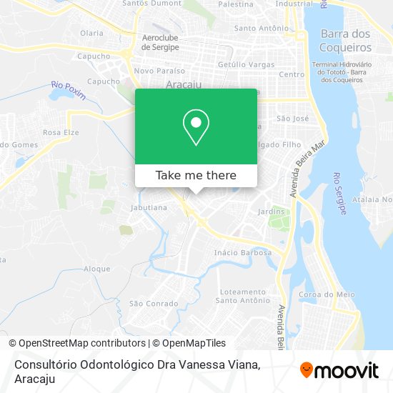 Mapa Consultório Odontológico Dra Vanessa Viana