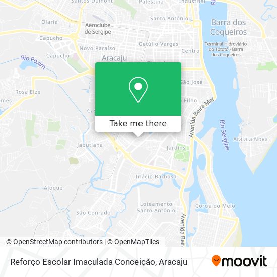 Reforço Escolar Imaculada Conceição map