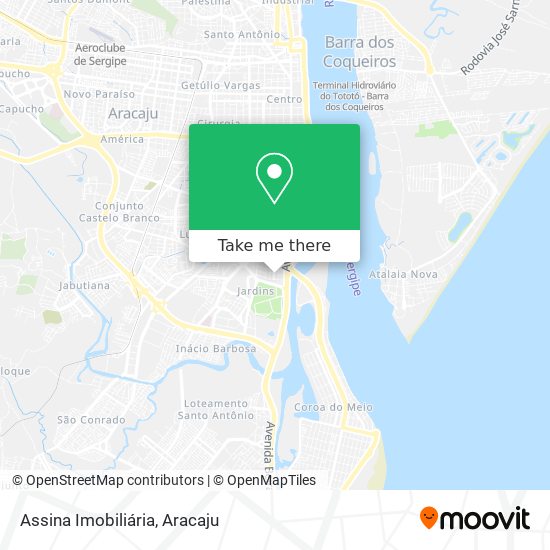 Assina Imobiliária map