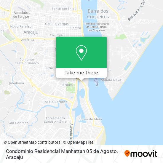 Condominio Residencial Manhattan 05 de Agosto map