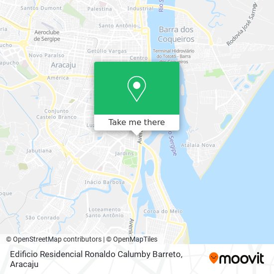 Mapa Edificio Residencial Ronaldo Calumby Barreto