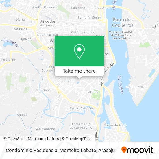 Condominio Residencial Monteiro Lobato map