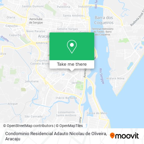 Condominio Residencial Adauto Nicolau de Oliveira map