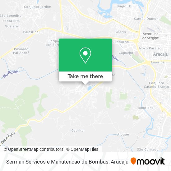 Serman Servicos e Manutencao de Bombas map