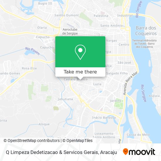 Q Limpeza Dedetizacao & Servicos Gerais map