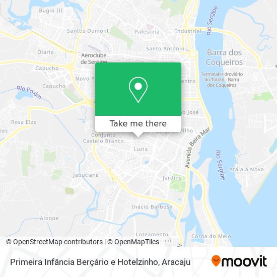 Primeira Infância Berçário e Hotelzinho map