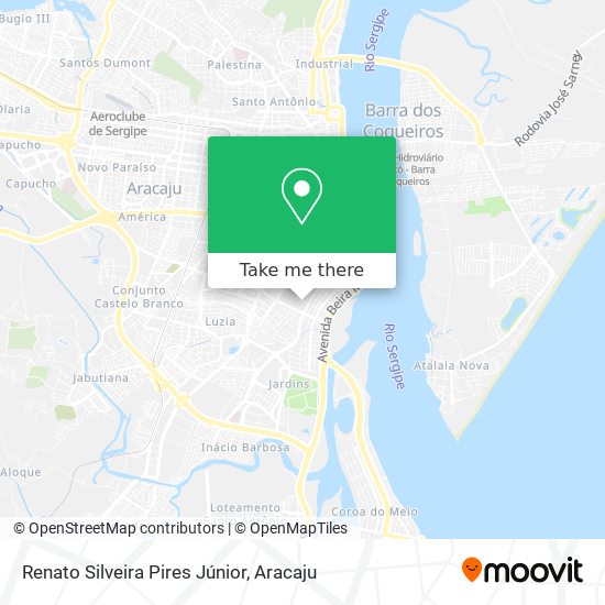 Renato Silveira Pires Júnior map