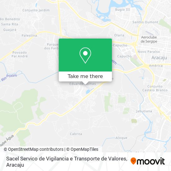 Sacel Servico de Vigilancia e Transporte de Valores map