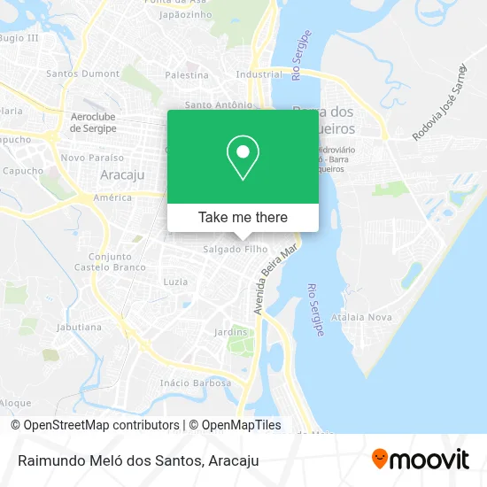 Raimundo Meló dos Santos map
