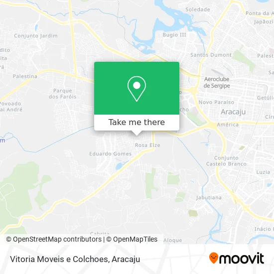 Vitoria Moveis e Colchoes map