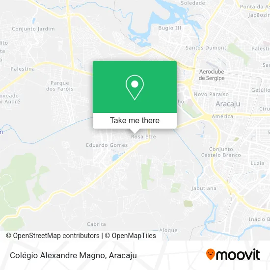 Colégio Alexandre Magno map