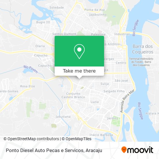 Ponto Diesel Auto Pecas e Servicos map