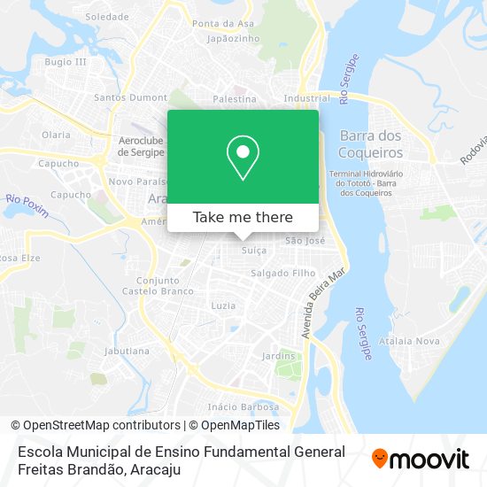 Escola Municipal de Ensino Fundamental General Freitas Brandão map