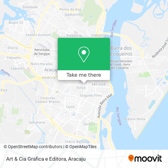 Art & Cia Grafica e Editora map