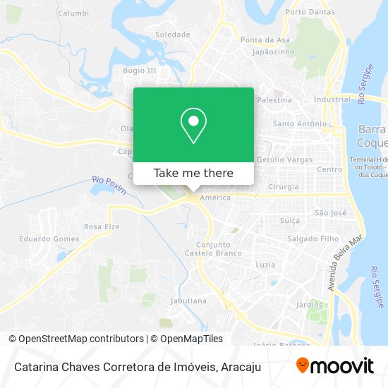 Catarina Chaves Corretora de Imóveis map