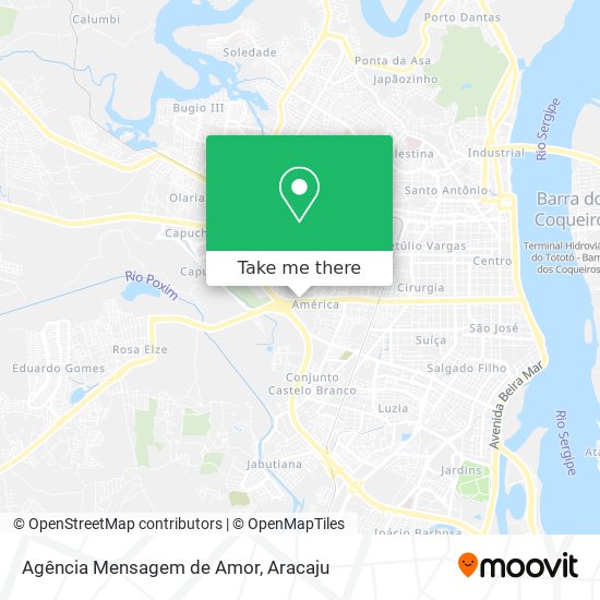 Agência Mensagem de Amor map