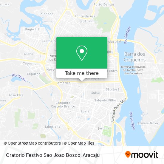 Oratorio Festivo Sao Joao Bosco map