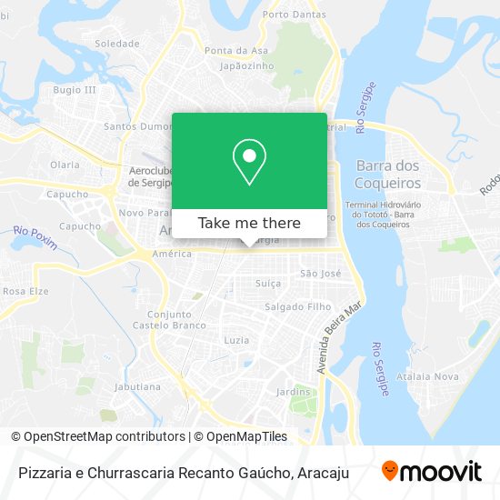 Pizzaria e Churrascaria Recanto Gaúcho map