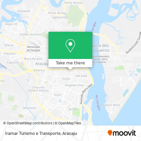 Iramar Turismo e Transporte map
