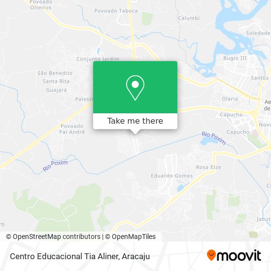 Centro Educacional Tia Aliner map