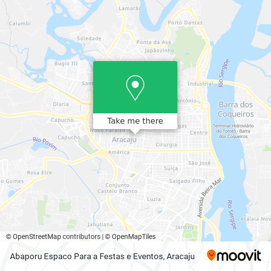 Abaporu Espaco Para a Festas e Eventos map