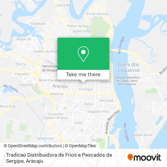 Tradicao Distribuidora de Frios e Pescados de Sergipe map