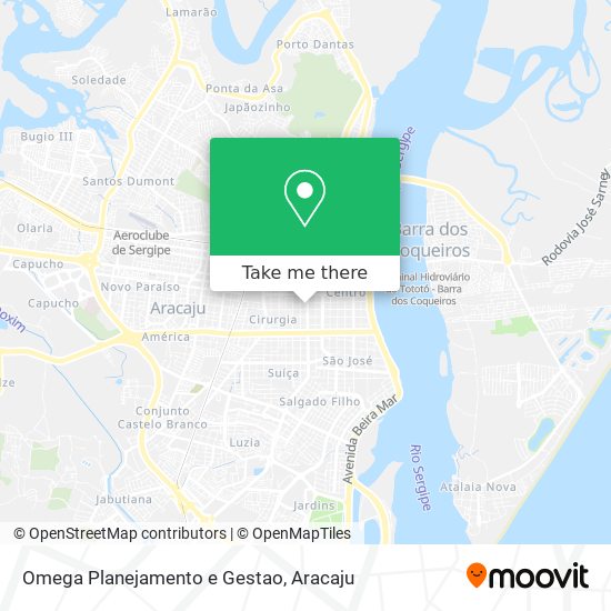 Omega Planejamento e Gestao map