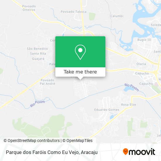 Parque dos Faróis Como Eu Vejo map