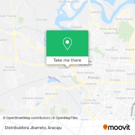 Distribuidora Jbarreto map